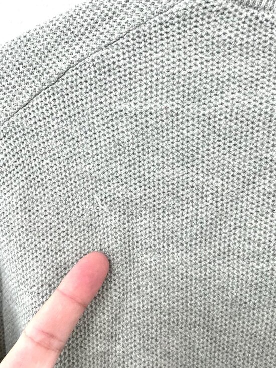 Polo Ralph Lauren Men's Cotton Quarter-Zip Pullover Sweater XXL Grey - Picture 3 of 4